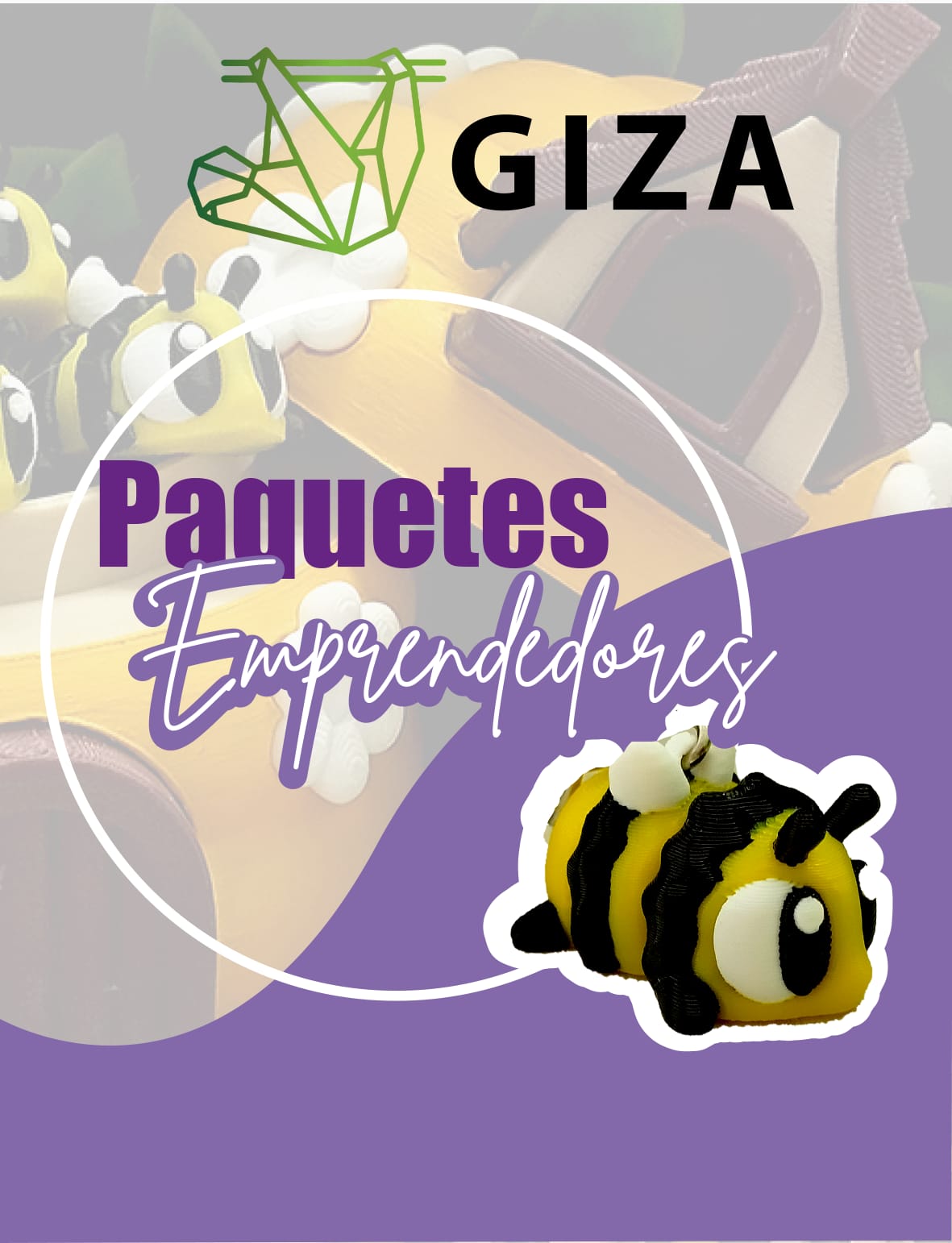 Paquetes Emprendedores GIZA | Productos 3D para Revender y Ganar