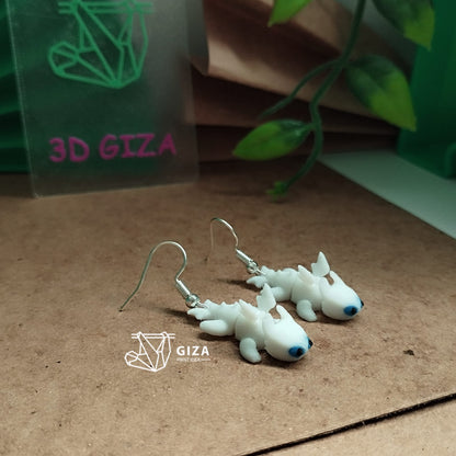 🐉 Aretes de Furia Luminosa Impresos en 3D – La Magia de Cómo Entrenar a tu Dragón